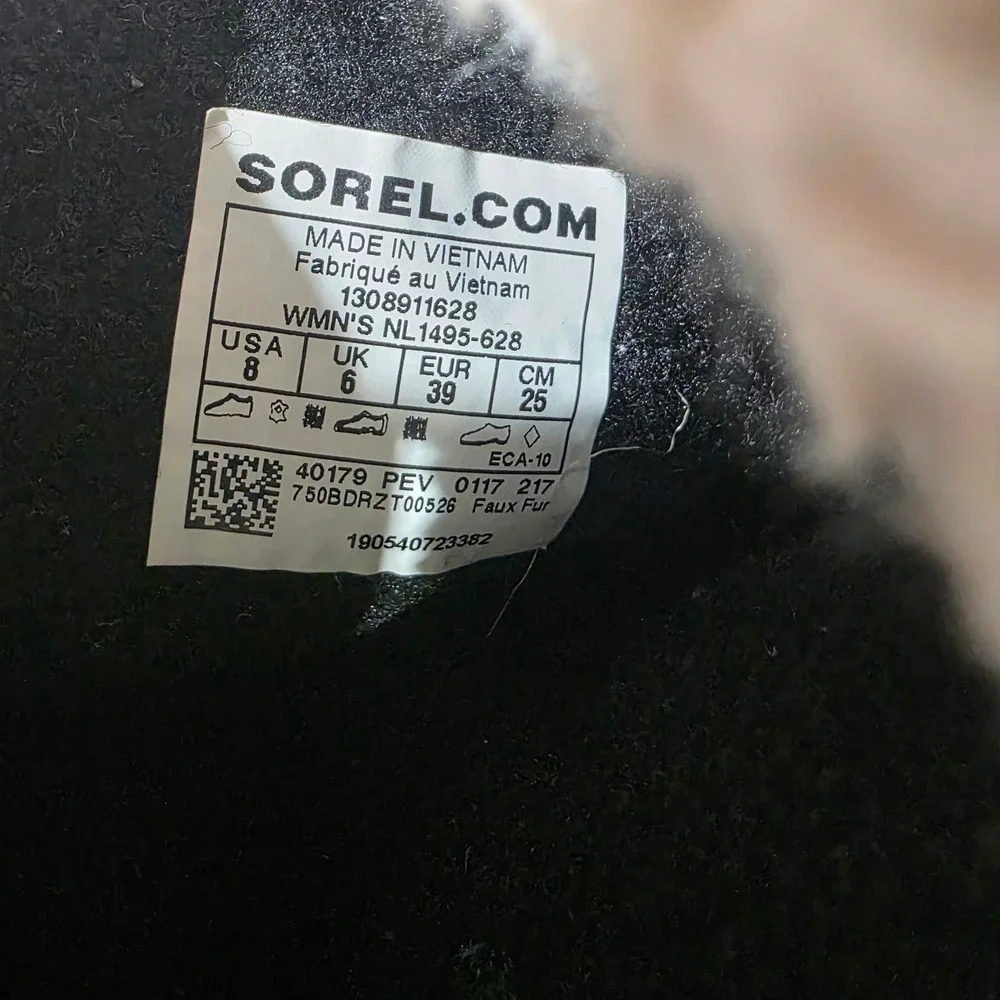 Sorel Waterproof Winter Boots Burgundy Faux Fur Lined Lace Up Women Size 8‎